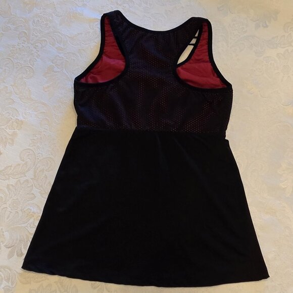 Ruby Ribbon Mesh Racerback Tank #1629 - Picture 5 of 9
